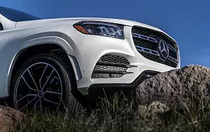 Cars wallpapers Mercedes-Benz GLS 580 4MATIC AMG Line (Diamond White) US-spec - 2019