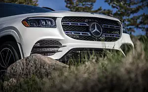 Cars wallpapers Mercedes-Benz GLS 580 4MATIC AMG Line (Diamond White) US-spec - 2019