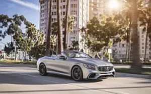 Cars wallpapers Mercedes-AMG S 63 4MATIC+ Cabriolet US-spec - 2018
