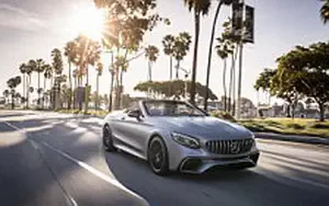 Cars wallpapers Mercedes-AMG S 63 4MATIC+ Cabriolet US-spec - 2018