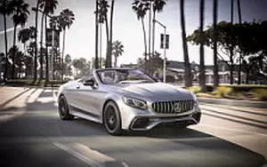 Cars wallpapers Mercedes-AMG S 63 4MATIC+ Cabriolet US-spec - 2018