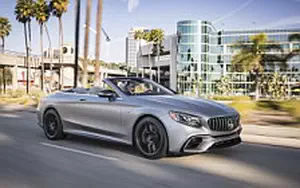 Cars wallpapers Mercedes-AMG S 63 4MATIC+ Cabriolet US-spec - 2018