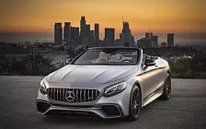 Cars wallpapers Mercedes-AMG S 63 4MATIC+ Cabriolet US-spec - 2018