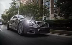 Cars wallpapers Mercedes-Benz S 560 4MATIC AMG Line US-spec - 2017