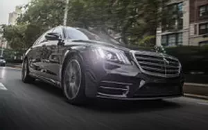 Cars wallpapers Mercedes-Benz S 560 4MATIC AMG Line US-spec - 2017