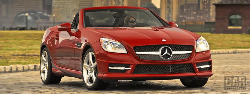Cars wallpapers Mercedes-Benz SLK350 AMG Sports Package US-spec - 2012 - Car wallpapers