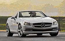 Cars wallpapers Mercedes-Benz SLK350 US-spec - 2012