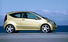 Cars wallpapers Mercedes-Benz A200 Avantgarde 3door 2004