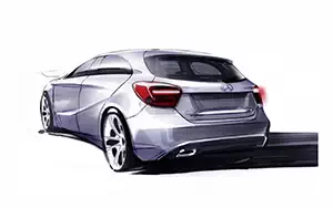 Cars wallpapers Mercedes-Benz A-class - 2012