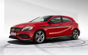 Cars wallpapers Mercedes-Benz A-class AMG accessories - 2016