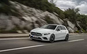 Cars wallpapers Mercedes-Benz A 180 d AMG Line - 2018