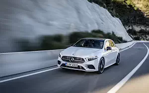 Cars wallpapers Mercedes-Benz A 180 d AMG Line - 2018