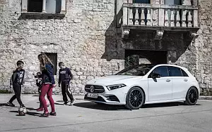 Cars wallpapers Mercedes-Benz A 180 d AMG Line - 2018