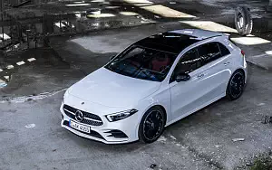 Cars wallpapers Mercedes-Benz A 180 d AMG Line - 2018