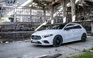 Cars wallpapers Mercedes-Benz A 180 d AMG Line - 2018