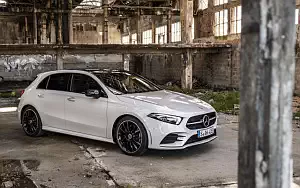 Cars wallpapers Mercedes-Benz A 180 d AMG Line - 2018