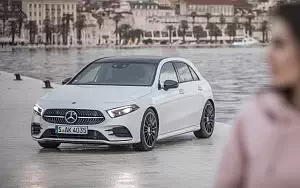 Cars wallpapers Mercedes-Benz A 200 AMG Line - 2018