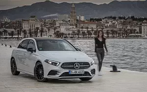 Cars wallpapers Mercedes-Benz A 200 AMG Line - 2018