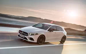 Cars wallpapers Mercedes-Benz A-class AMG Line - 2018