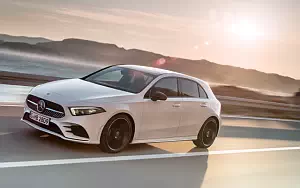 Cars wallpapers Mercedes-Benz A-class AMG Line - 2018