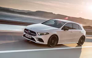 Cars wallpapers Mercedes-Benz A-class AMG Line - 2018