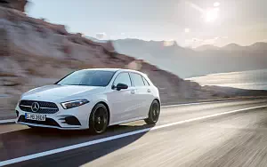 Cars wallpapers Mercedes-Benz A-class AMG Line - 2018