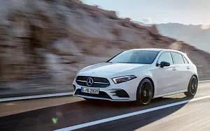 Cars wallpapers Mercedes-Benz A-class AMG Line - 2018