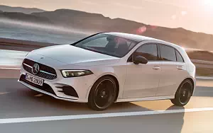 Cars wallpapers Mercedes-Benz A-class AMG Line - 2018