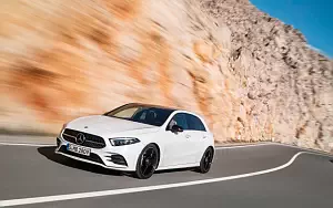 Cars wallpapers Mercedes-Benz A-class AMG Line - 2018