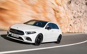 Cars wallpapers Mercedes-Benz A-class AMG Line - 2018