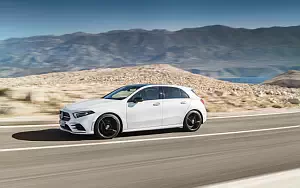 Cars wallpapers Mercedes-Benz A-class AMG Line - 2018