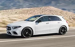 Cars wallpapers Mercedes-Benz A-class AMG Line - 2018