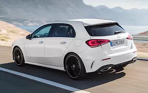 Cars wallpapers Mercedes-Benz A-class AMG Line - 2018