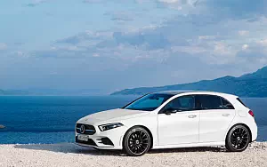 Cars wallpapers Mercedes-Benz A-class AMG Line - 2018