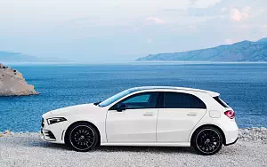 Cars wallpapers Mercedes-Benz A-class AMG Line - 2018