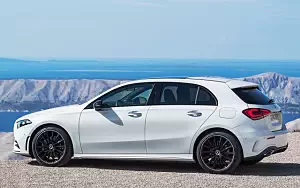 Cars wallpapers Mercedes-Benz A-class AMG Line - 2018