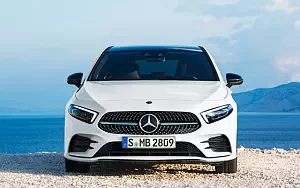 Cars wallpapers Mercedes-Benz A-class AMG Line - 2018