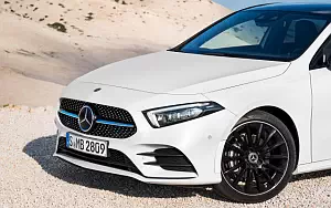 Cars wallpapers Mercedes-Benz A-class AMG Line - 2018