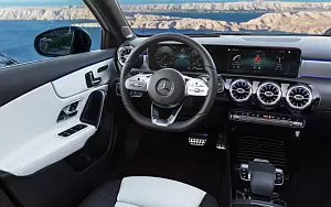 Cars wallpapers Mercedes-Benz A-class AMG Line - 2018