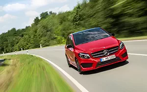 Cars wallpapers Mercedes-Benz B250 4MATIC AMG Line - 2014