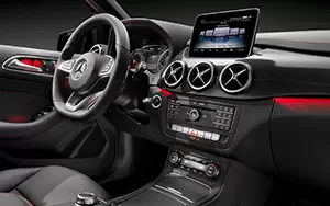 Cars wallpapers Mercedes-Benz B250 4MATIC AMG Line - 2014