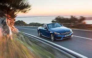 Cars wallpapers Mercedes-Benz C 400 4MATIC Cabriolet AMG Line - 2016