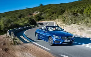 Cars wallpapers Mercedes-Benz C 400 4MATIC Cabriolet AMG Line - 2016