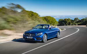 Cars wallpapers Mercedes-Benz C 400 4MATIC Cabriolet AMG Line - 2016