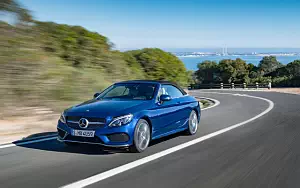 Cars wallpapers Mercedes-Benz C 400 4MATIC Cabriolet AMG Line - 2016