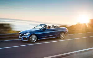 Cars wallpapers Mercedes-Benz C 400 4MATIC Cabriolet AMG Line - 2016