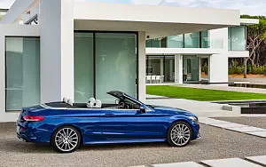 Cars wallpapers Mercedes-Benz C 400 4MATIC Cabriolet AMG Line - 2016