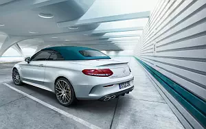 Cars wallpapers Mercedes-AMG C 63 S Cabriolet Ocean Blue Edition - 2017