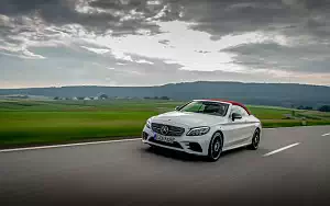 Cars wallpapers Mercedes-Benz C 300 Cabriolet AMG Line - 2018