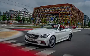 Cars wallpapers Mercedes-Benz C 300 Cabriolet AMG Line - 2018